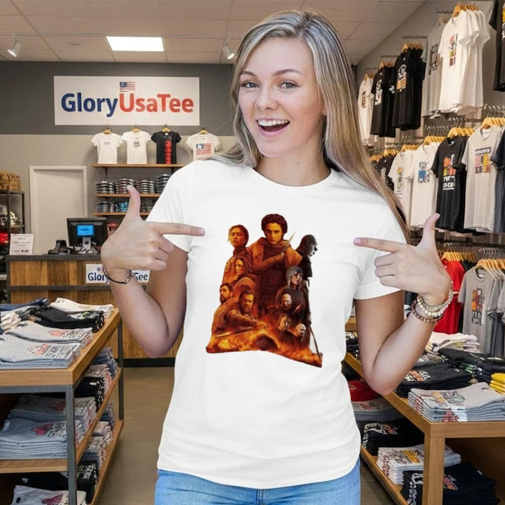 Dune Denis Villeneuve Timothée Chalamet Zendaya Shirt