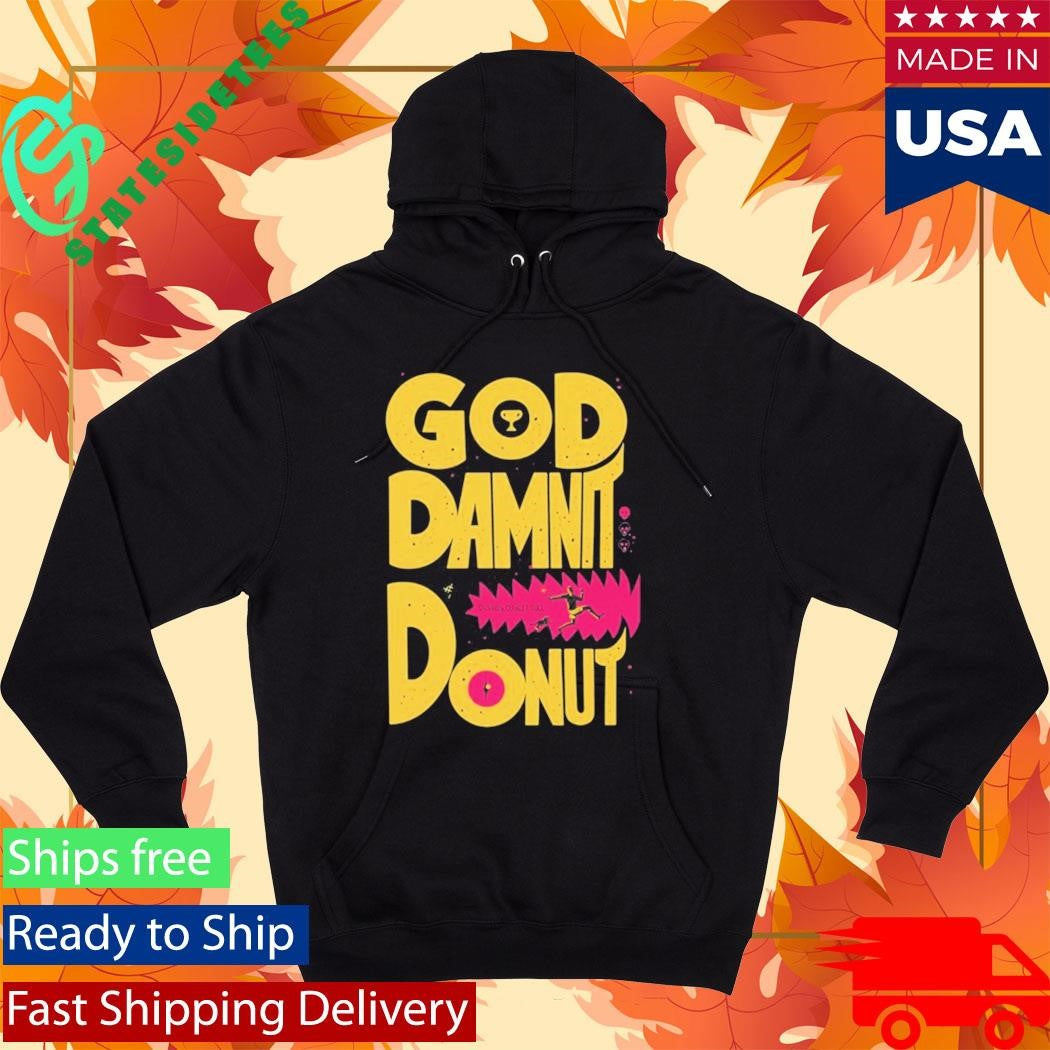 Dungeon Crawler Carl God Damnit Donut T-Shirt