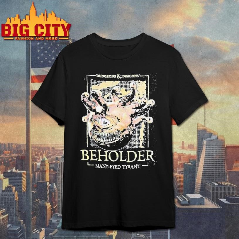 Dungeons Dragons Beholder Many Eyed Tyrant Shirt