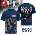 Duran Duran 2025 Tour Dates Shirt Vintage Band Two Sided Shirt