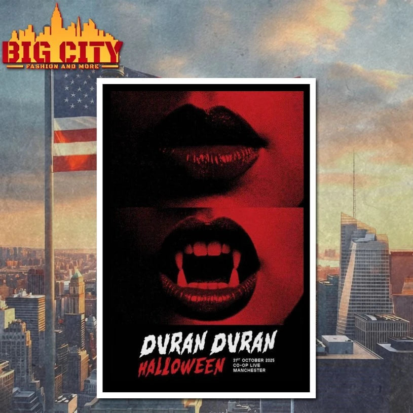 Duran Duran October 31 2025 Concert Poster shirt