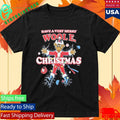 Durham Bulls Have A Very Merry Wool E Christmas Shirt