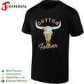 Dutton Forever Western Bull Skull Desert Landscape shirt