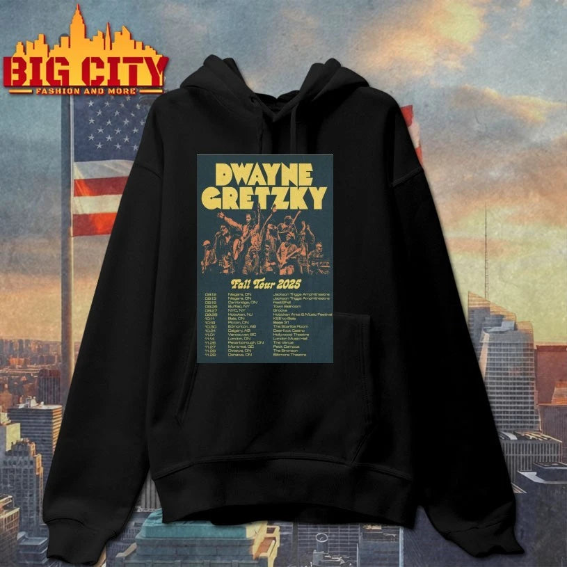 Dwayne Gretzky Fall Tour 2025 Poster shirt