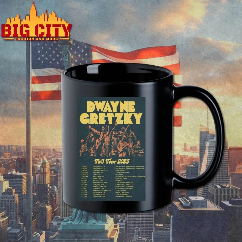 Dwayne Gretzky Fall Tour 2025 Poster shirt