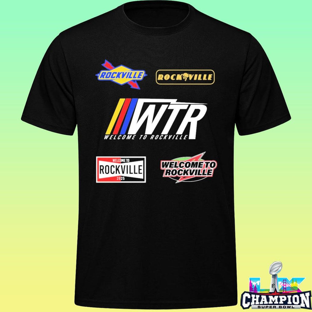 Dwp Racing Blues Welcome To Rockville Shirt