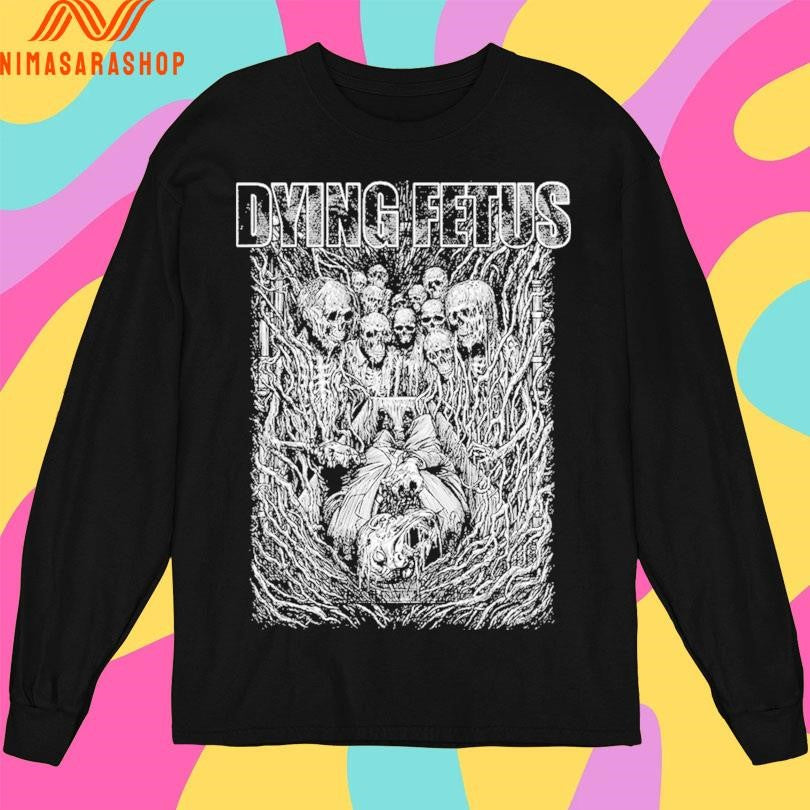 Dying Fetus Skeleton Funeral Shirts