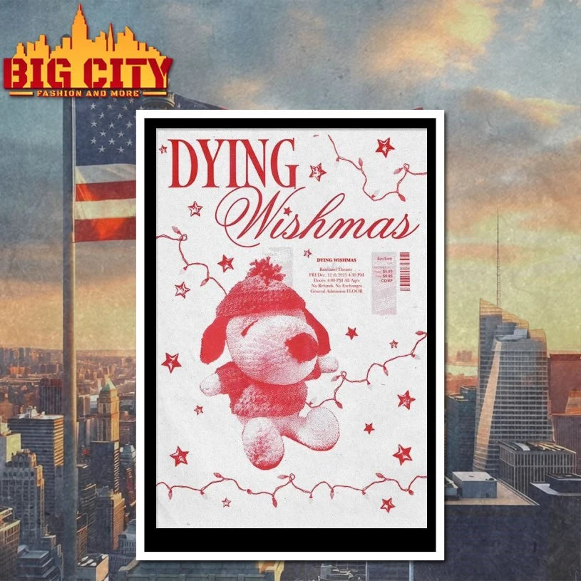 Dying Wish 12.12.2025 Portland OR Poster shirt