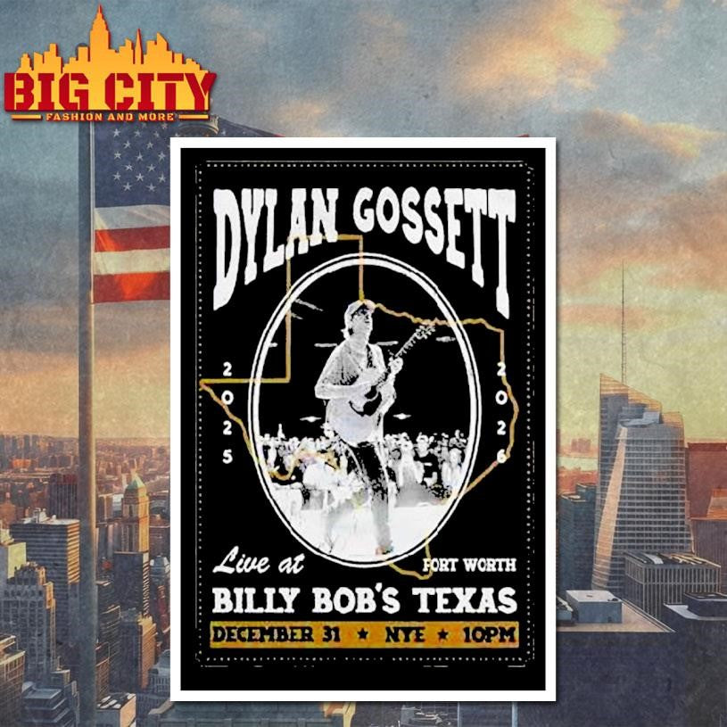 Dylan Gossett Nye Fort Worth On Dec 31 2025 Shirt