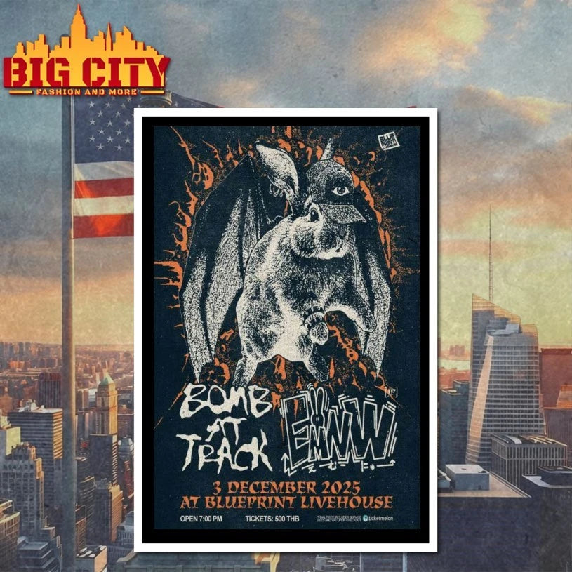 EMNW Bomb At Track Blueprint Livehouse Live 2025 Poster Shirt