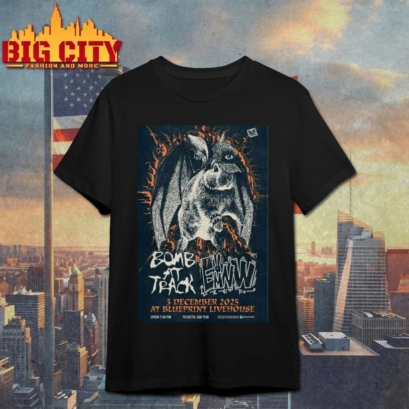 EMNW Bomb At Track Blueprint Livehouse Live 2025 Poster Shirt