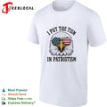 Eagle I put the tism in patriotism shirt