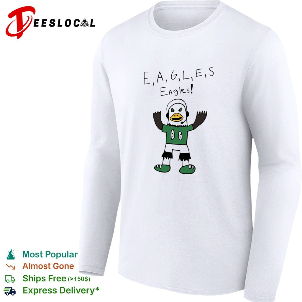 Eagles Philadelphia Eagles NFL parody caricature drawing mascot shirt