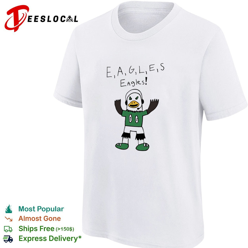 Eagles Philadelphia Eagles NFL parody caricature drawing mascot shirt