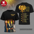 Earth Wind &amp; Fire 2026 Spring Tour Celebrate Two Sided Shirt