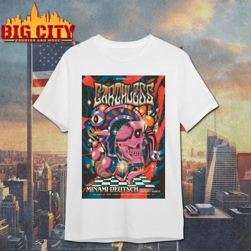 Earthless Santa Cruz Veterans Hall In Santa Cruz CA Oct 22 2025 Poster Shirt
