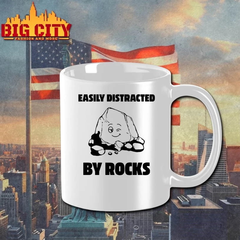 Easily Distracted By Rocks shirt