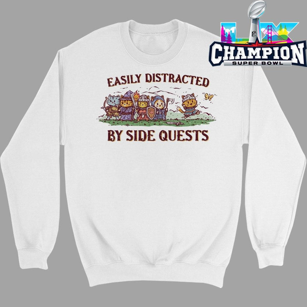 Easily Distracted By Side Quests Shirt