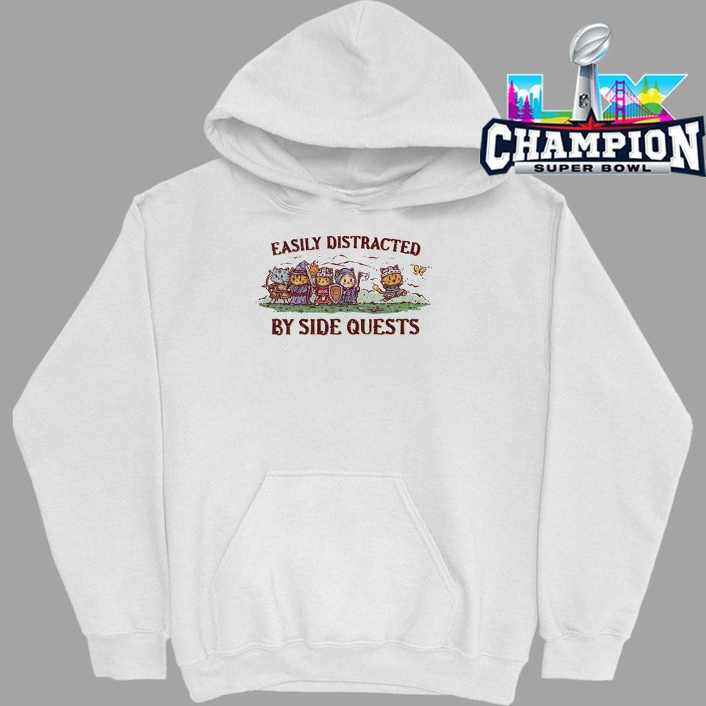 Easily Distracted By Side Quests Shirt