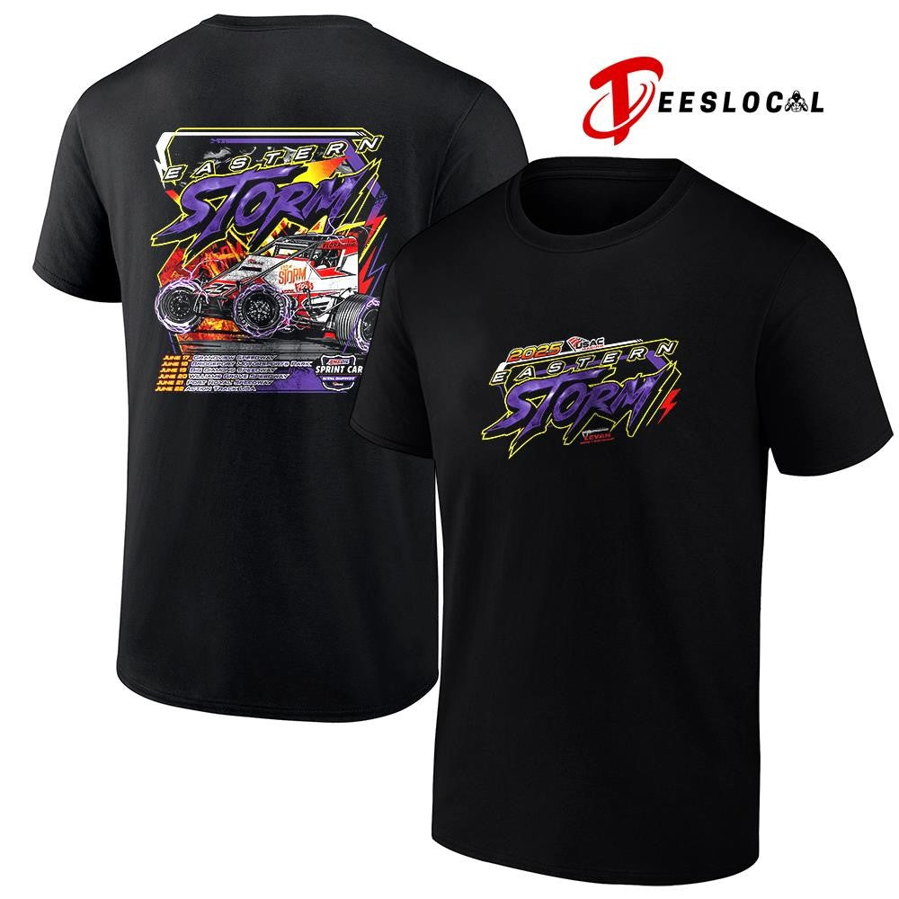 Eastern Storm car racing dates shirt
