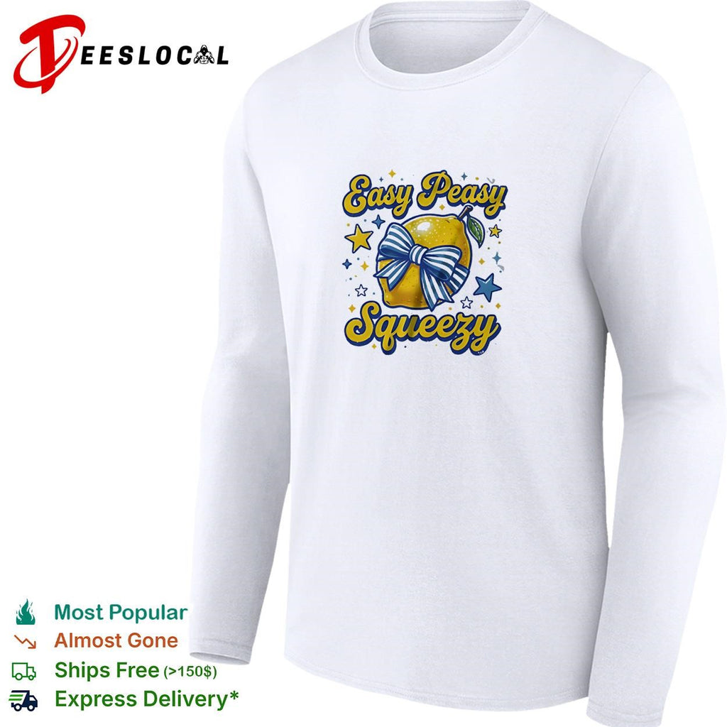 Easy peasy squeezy lemon stars vintage shirt
