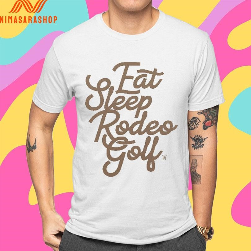 Eat Sleep Rodeo Golf Shirts