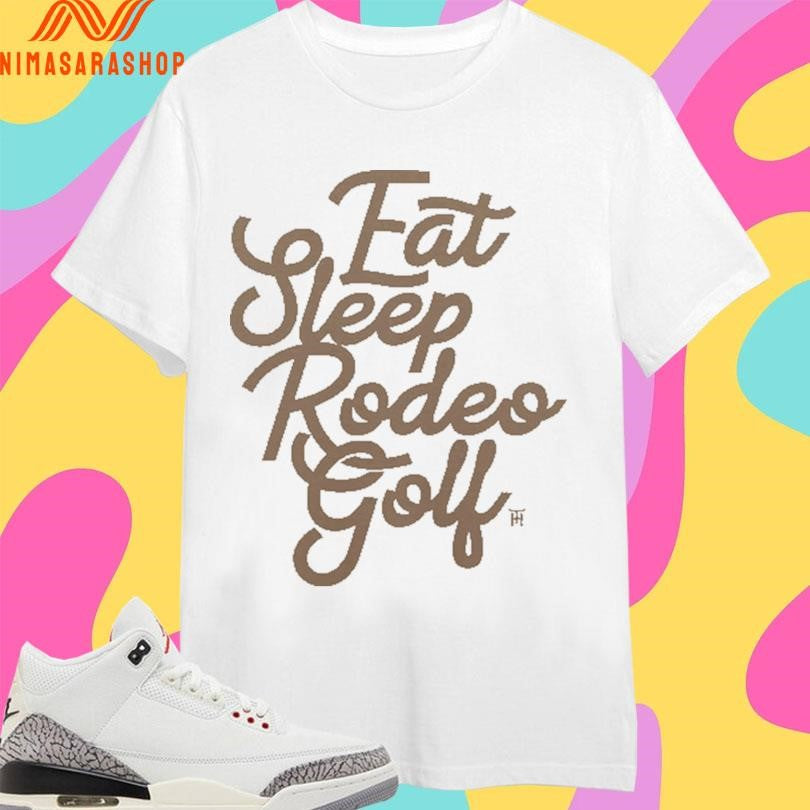 Eat Sleep Rodeo Golf Shirts