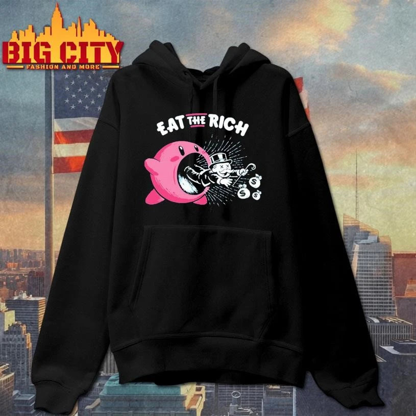 Eat The Rich Funny Art Shirt