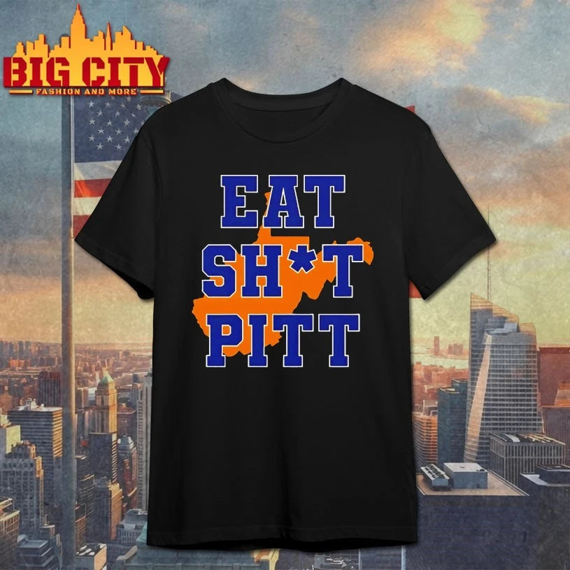 Eat shit Pitt Pittsburgh Panthers Map shirt