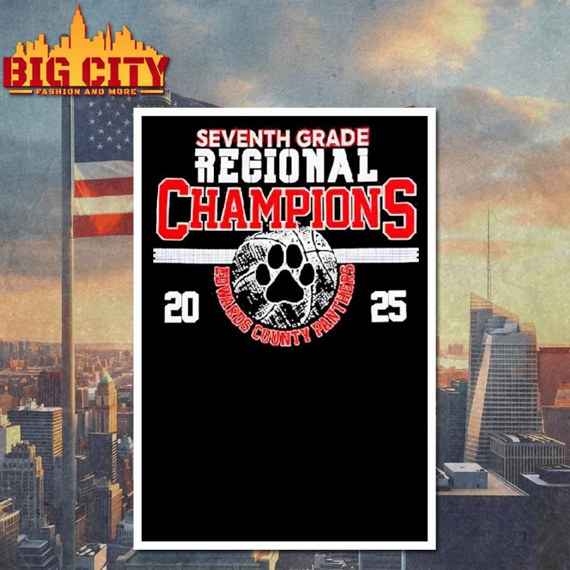 Ec Panthers Seven Grade Regional Champions Shirt