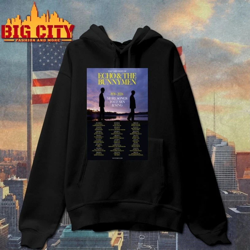 Echo And The Bunnymen Tour 2026 Poster Shirt