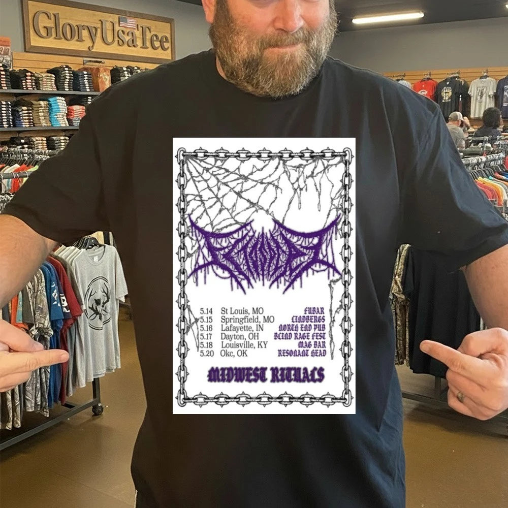 Ectospire Tour May 2026 Poster Shirt