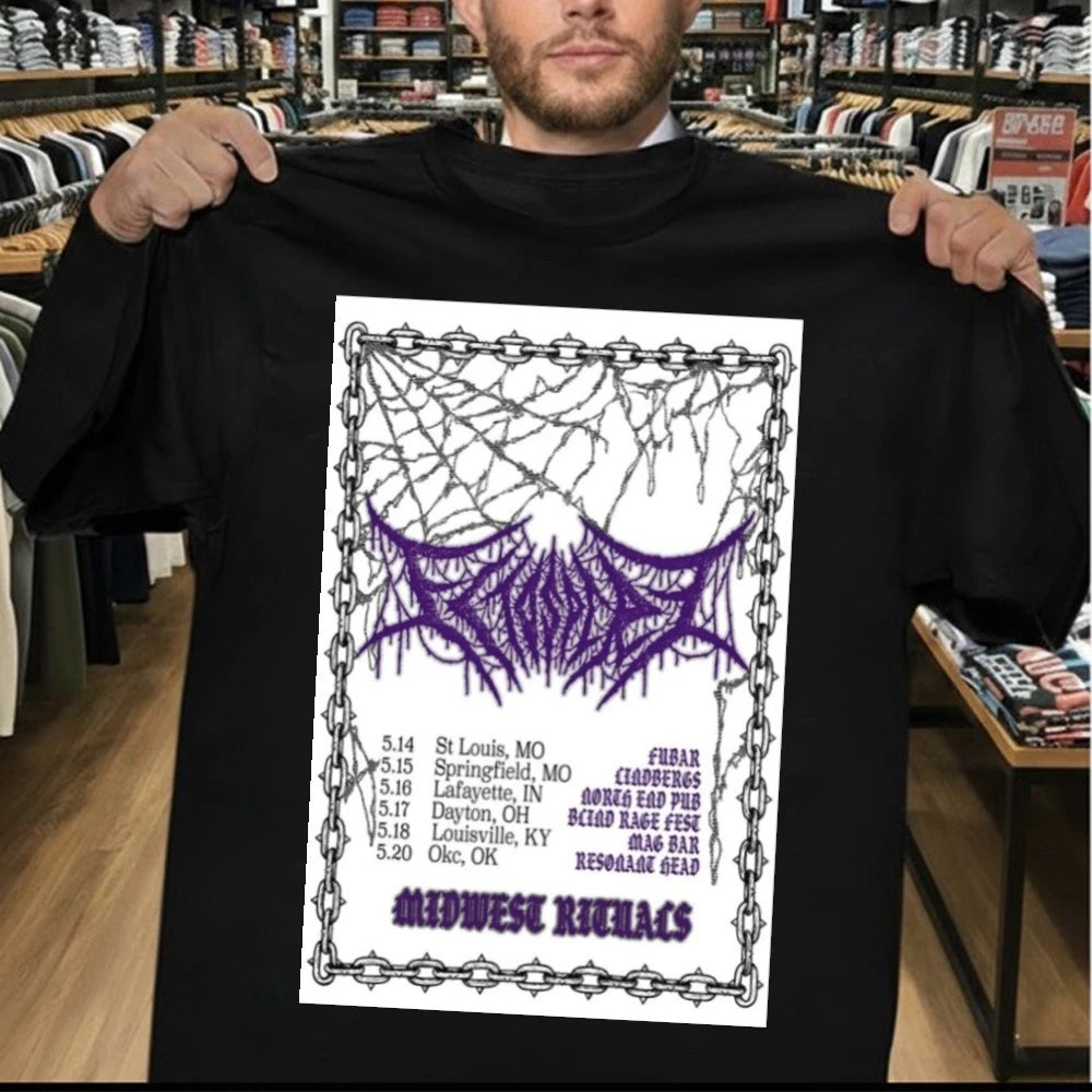 Ectospire Tour May 2026 Poster Shirt