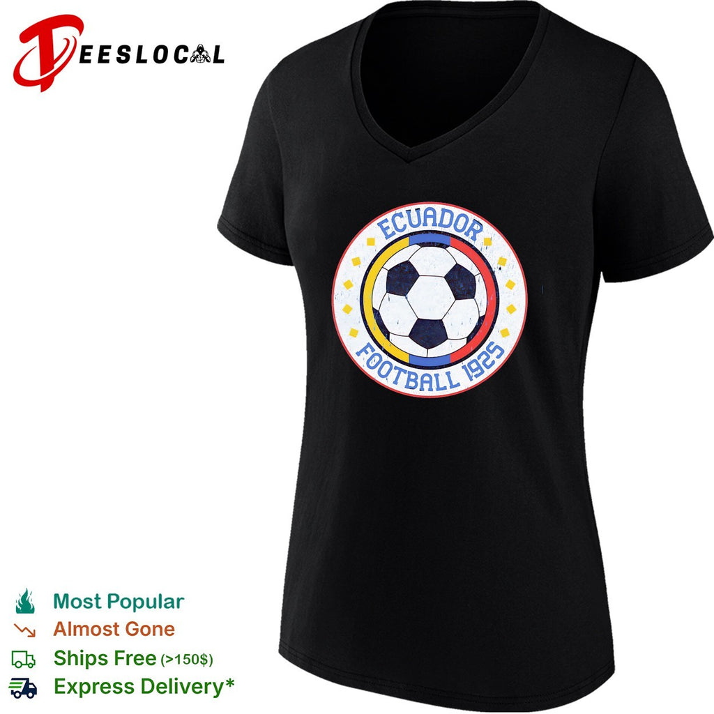 Ecuador football 1925 vintage soccer shirt