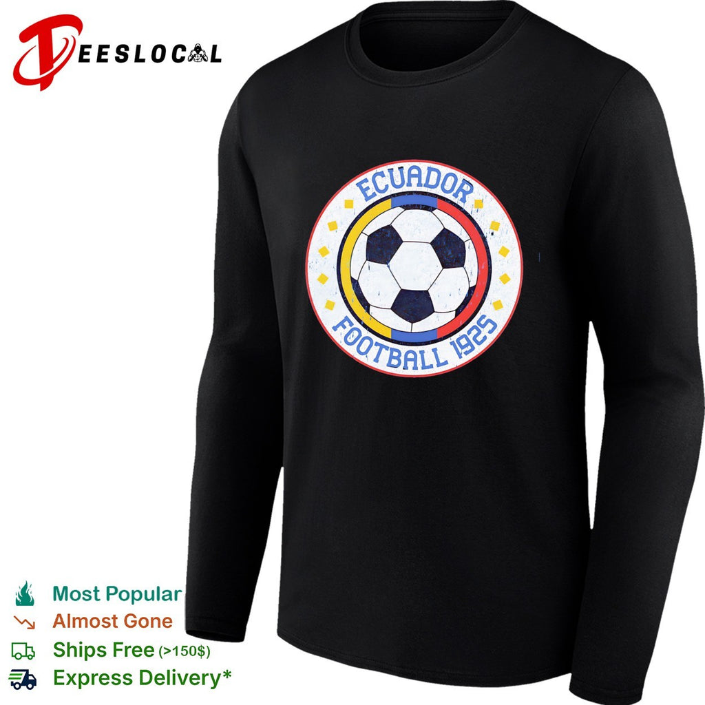 Ecuador football 1925 vintage soccer shirt
