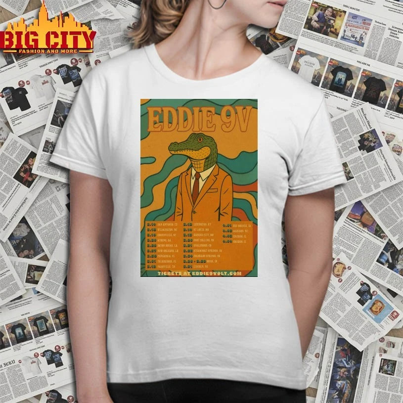 Eddie 9V Live Show 2026 Poster shirt