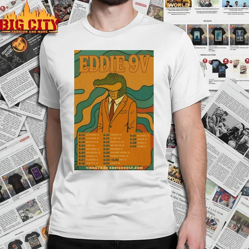 Eddie 9V Live Show 2026 Poster shirt