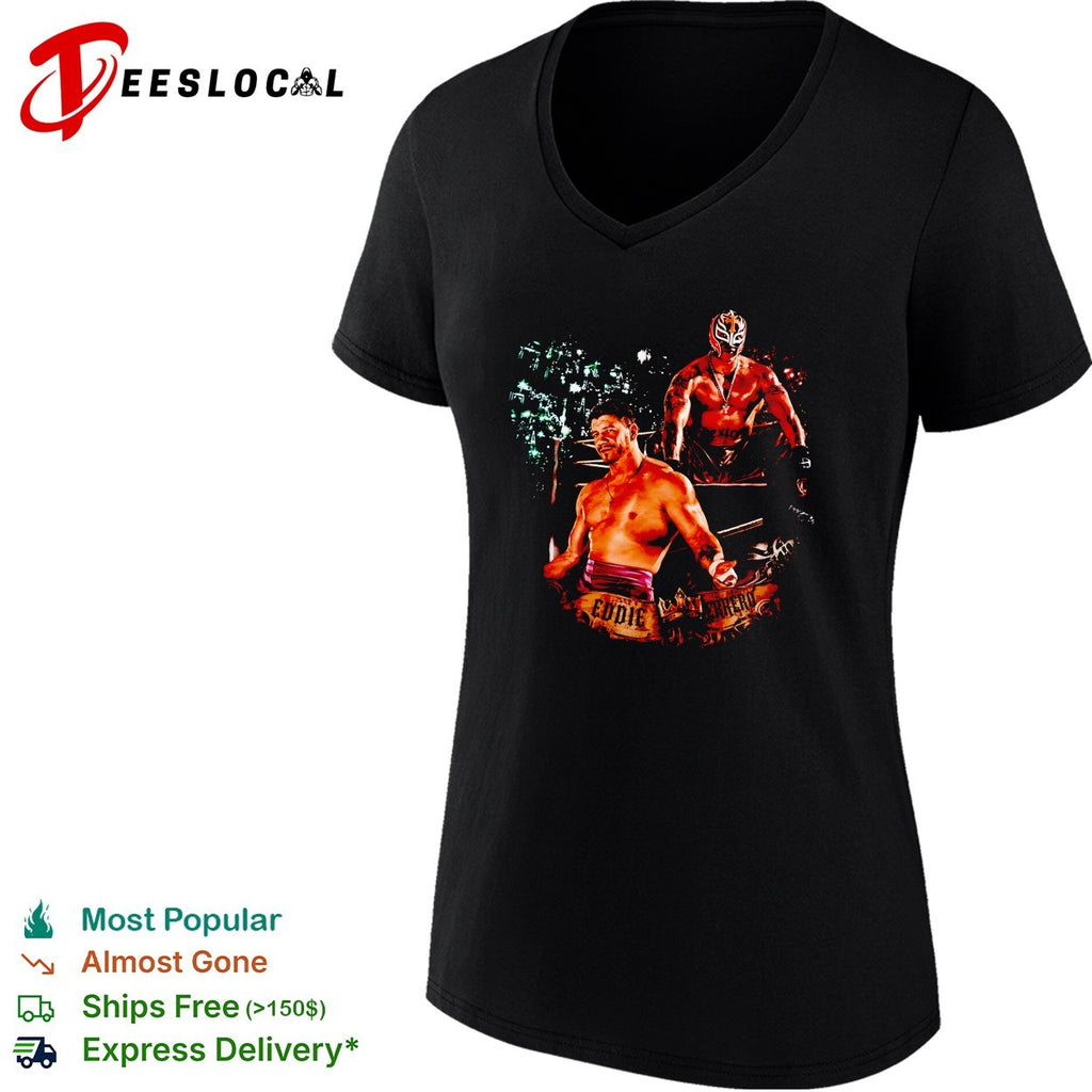 Eddie Guerrero Rey Mysterio WWE graphic shirt