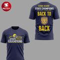 Edna Karr Cougars Louisiana State Champions Back-To-Back 2025 Two Sided Shirt