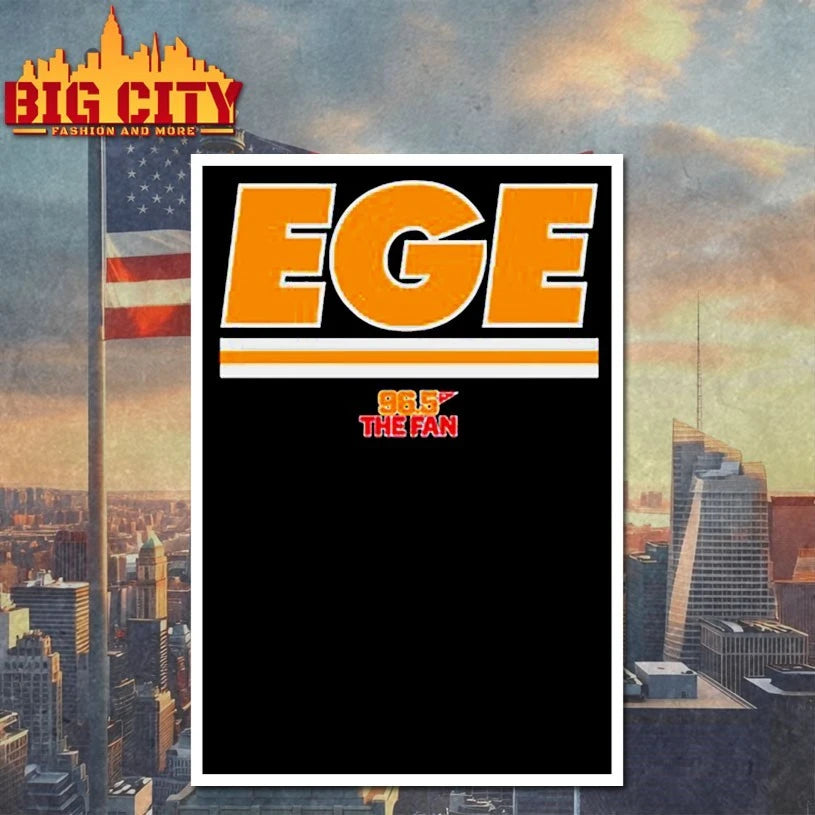 Ege Football 96.5 the Fan shirt