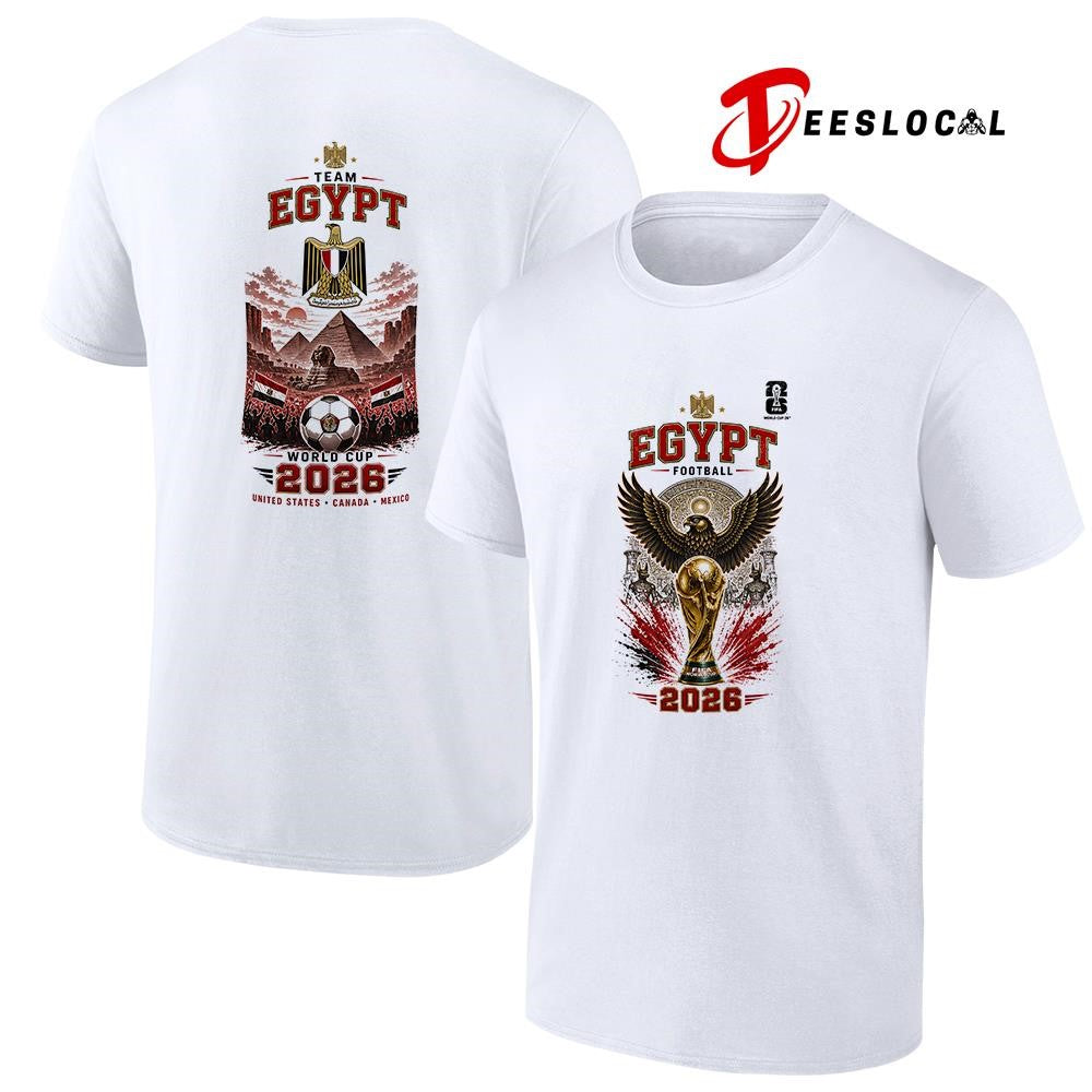 Egypt World Cup trophy graphic shirt