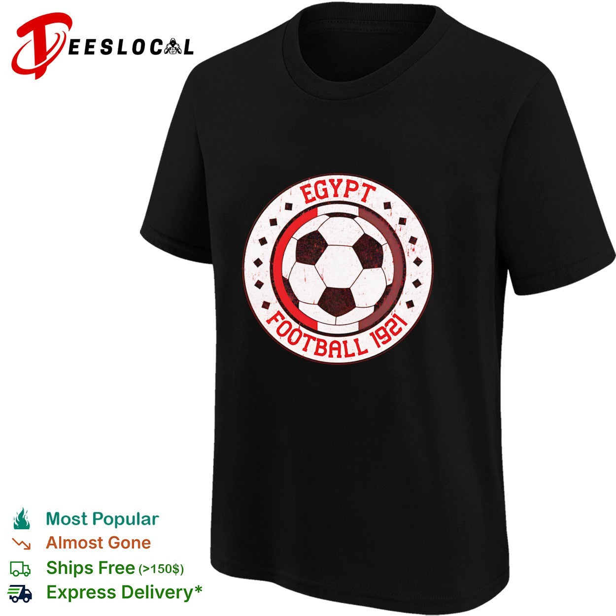 Egypt football 1921 vintage soccer shirt