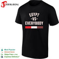 Egypt vs everybody flag soccer pride shirt