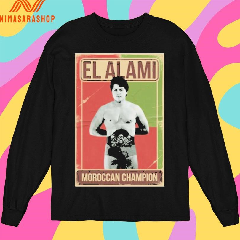 El Alami Moroccan Champion Mo Malik Shirts