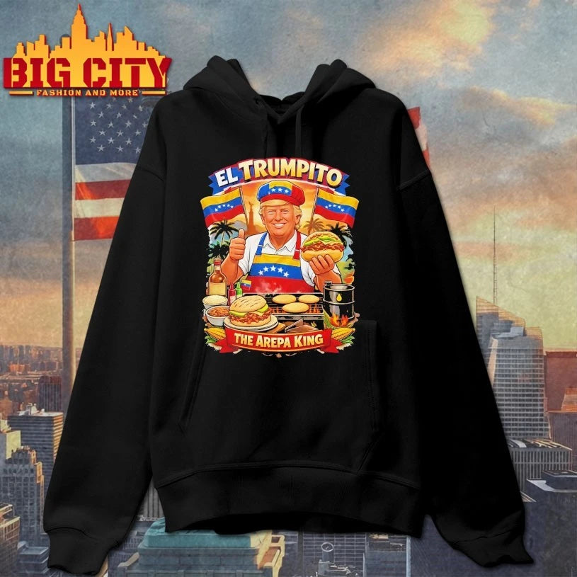 El Trumpito Arepa King Venezuelan Food &amp; Street Food Humor t-shirt