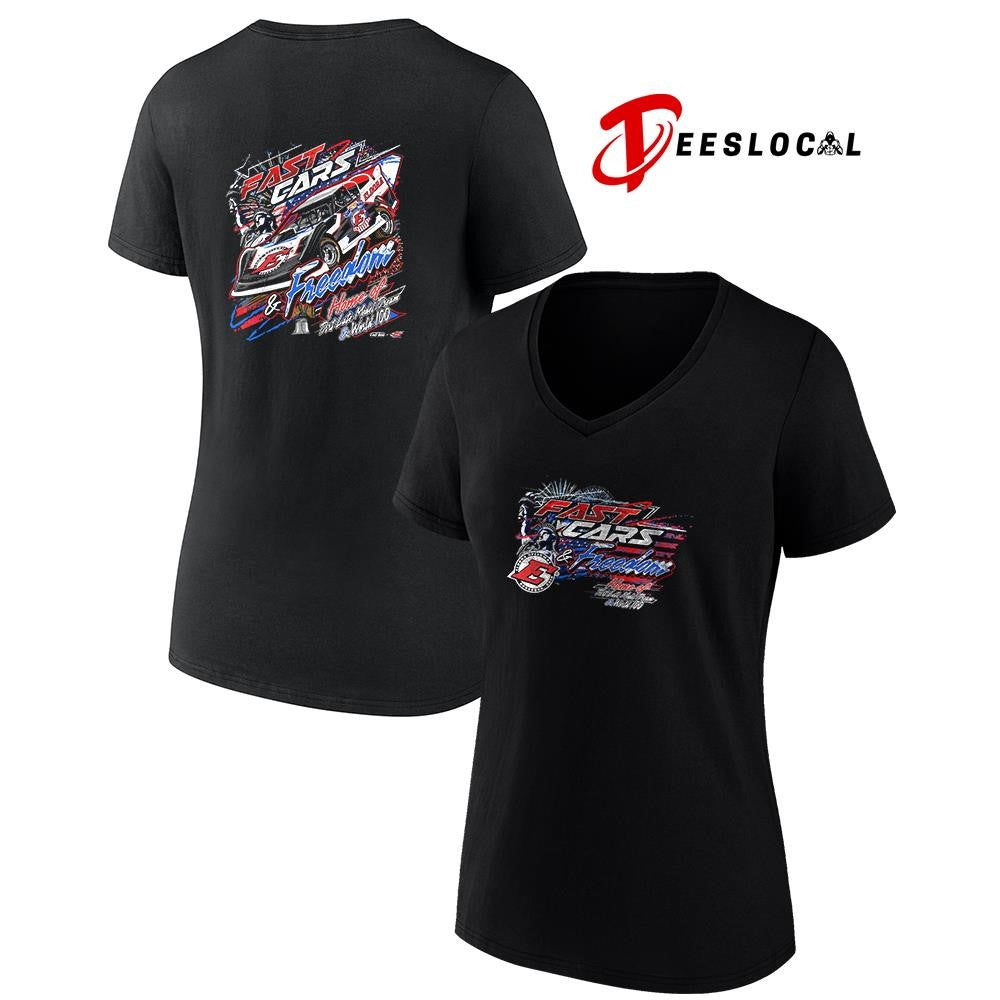 Eldora Speedway fast cars and freedom home of dirt late model dream and world graphic shirt