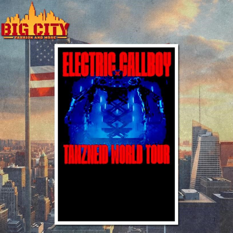 Electric Callboy Tanzneid World Tour 2025 Shirt