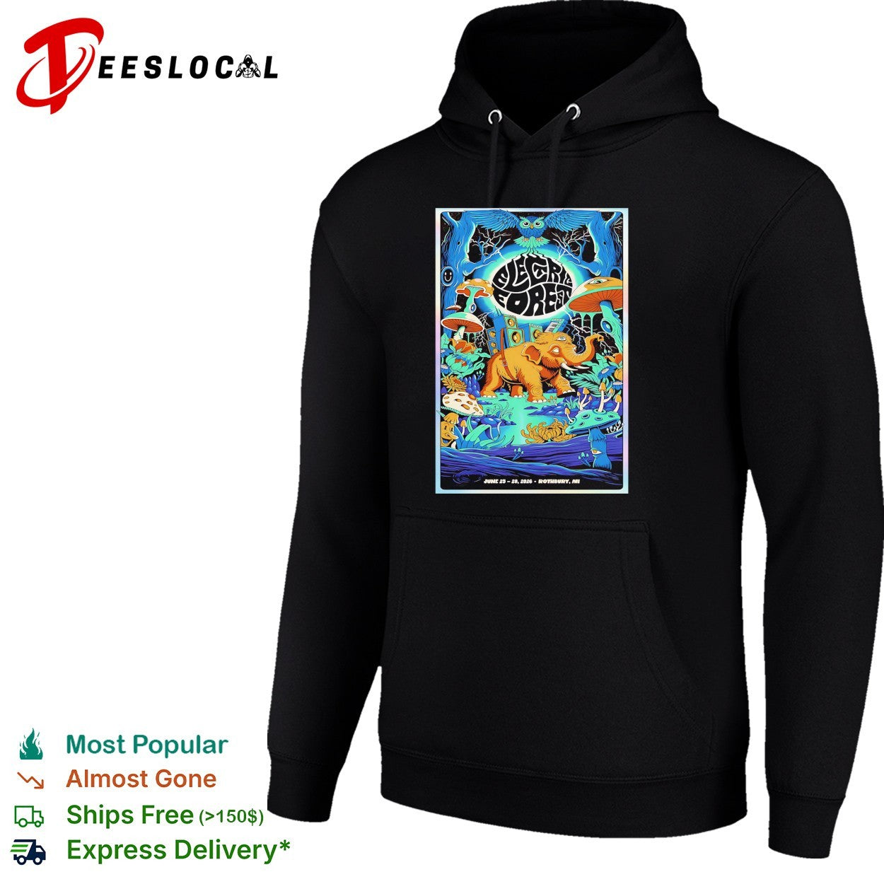 Electric Forest June 2026 Rothbury Michigan festival shirt