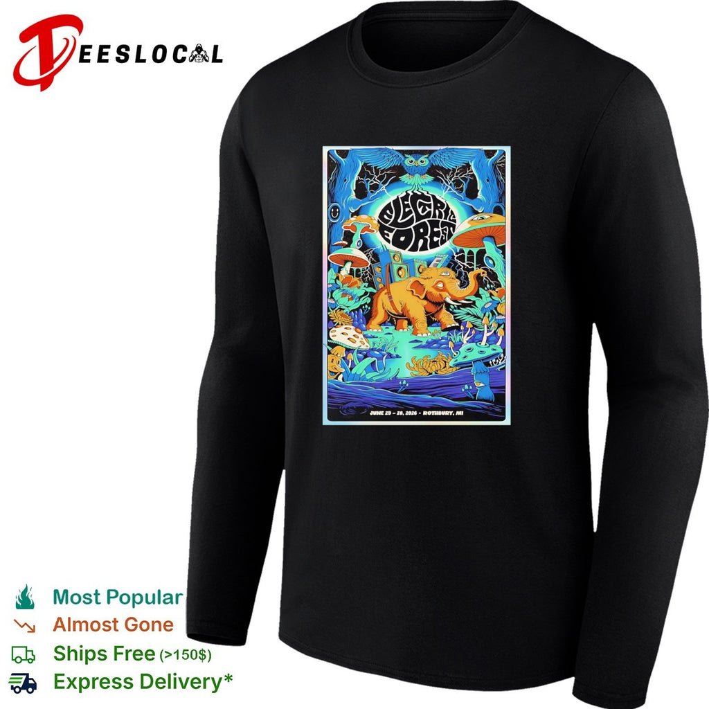 Electric Forest June 2026 Rothbury Michigan festival shirt