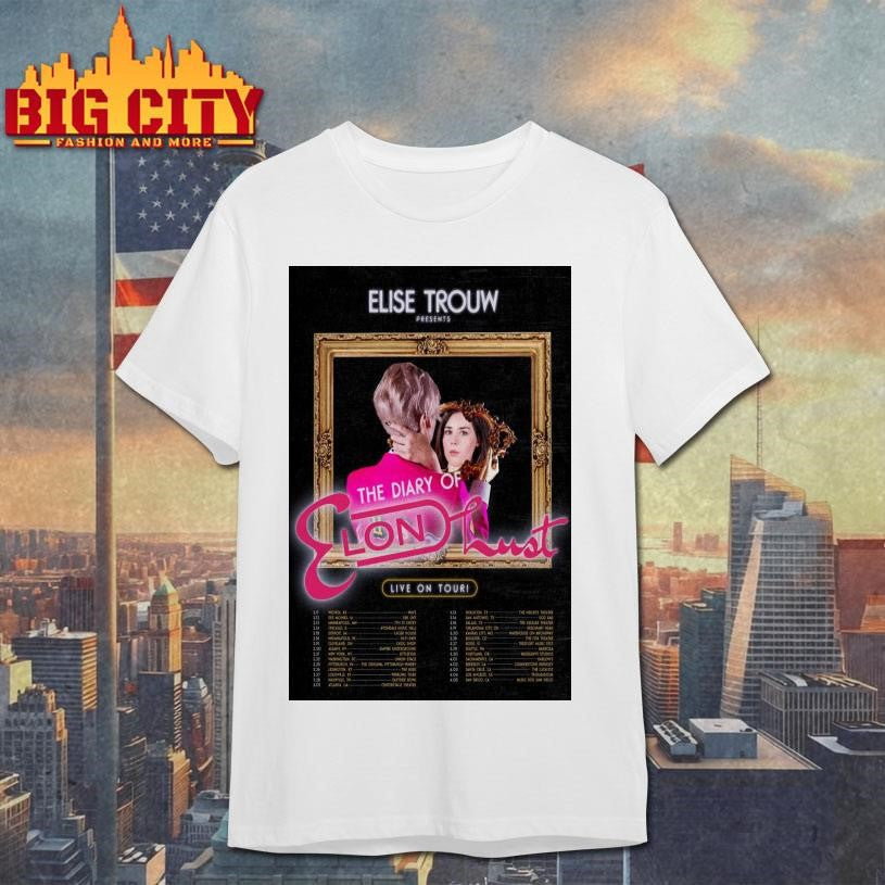 Elise Trouw US Tour 2026 Poster shirt